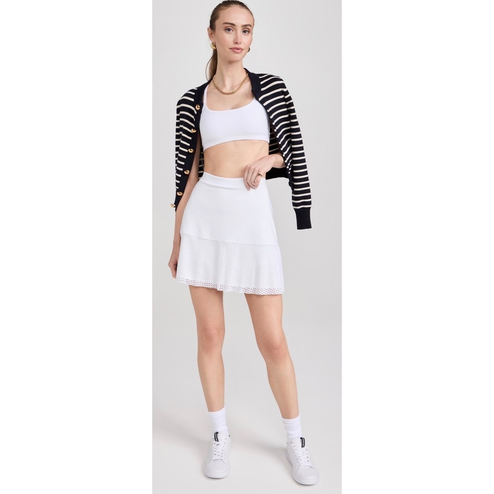 Country Club RLX Ralph Lauren Skirt Tenniscore Eyelet Flare Skort XL New - Picture 2 of 13